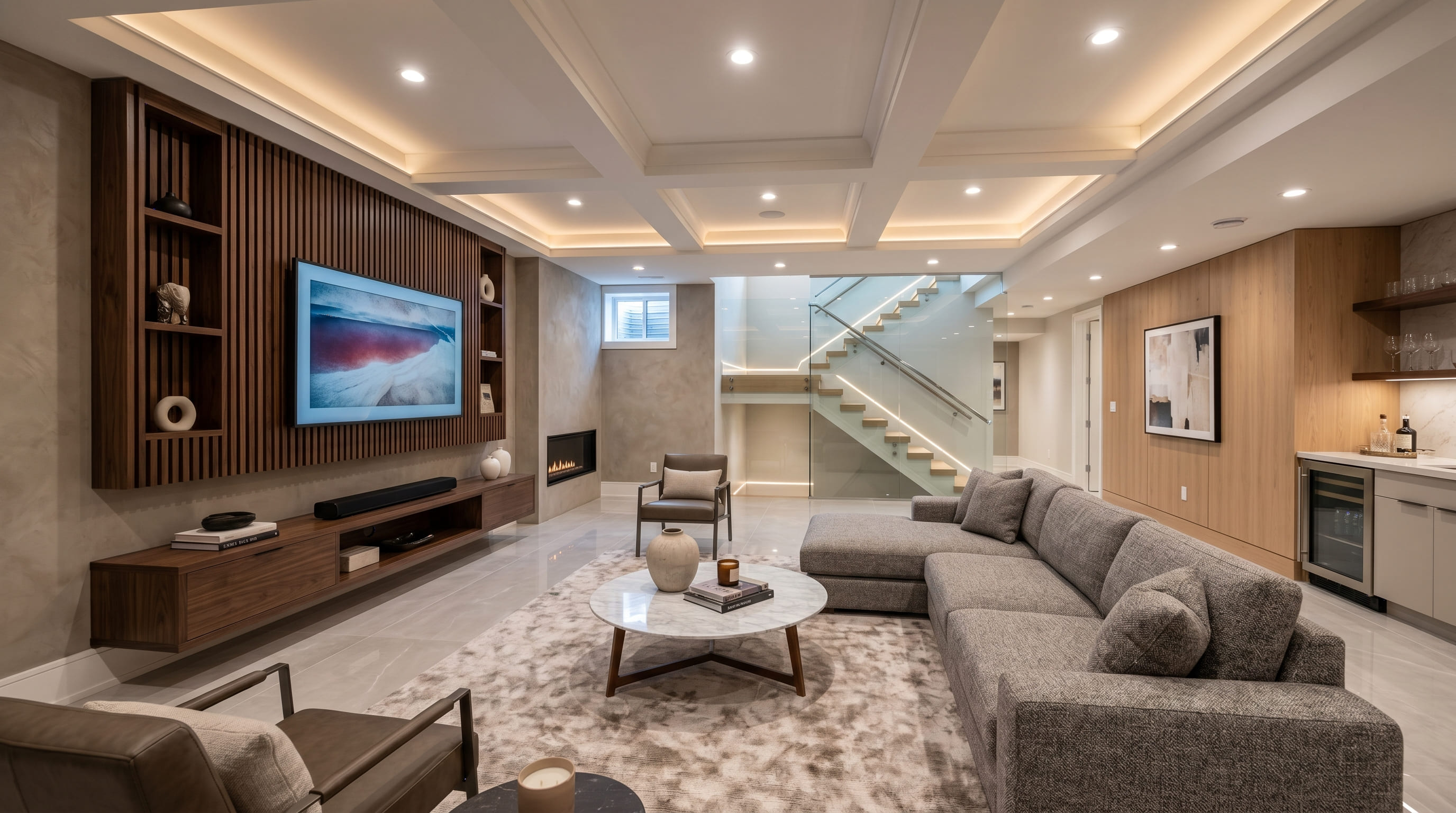Basement Renovation project detail